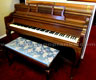 Used Weber console piano from Chicago Pianos . com