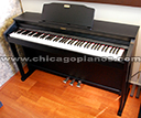 Roladn HP504 Digital Piano in Satin Black