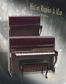 Hallet Davis 45" Console Piano