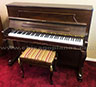 Used Petrof console piano