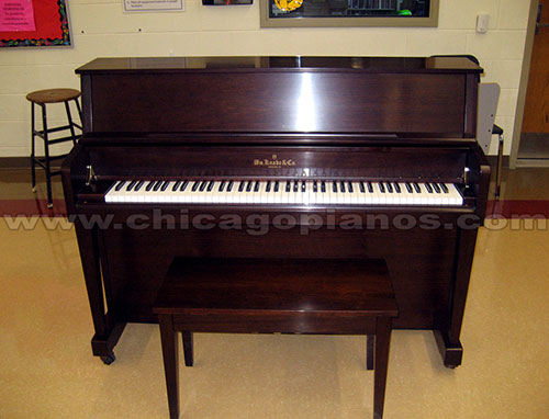 Knabe Pianoa placed by Cordogan's at Batavia High School