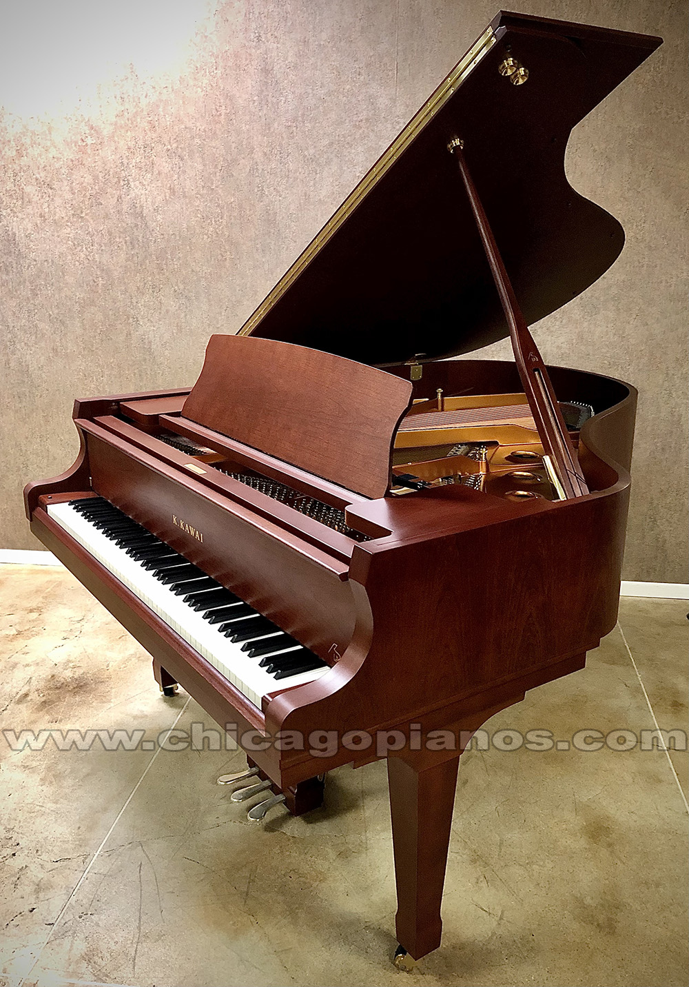 Kawai-GX2-Satin-Cherry